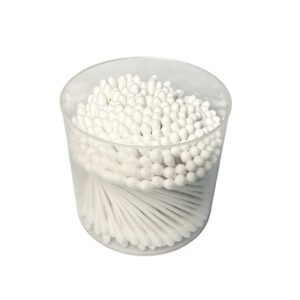 rotating packed cotton swab